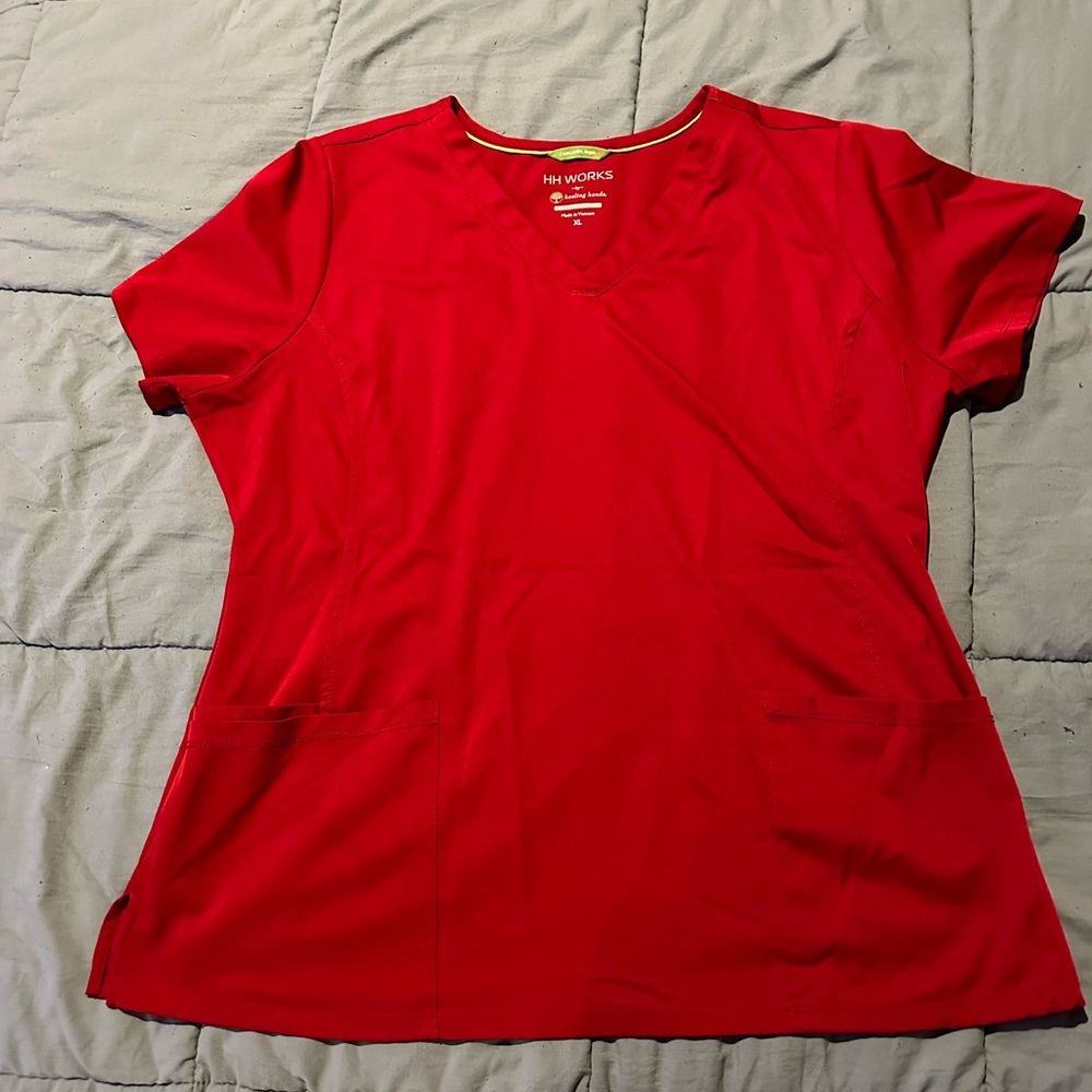 HH works by healing hands scrub top